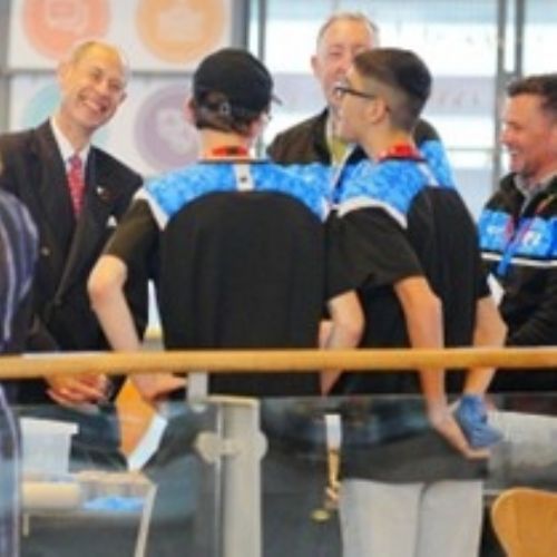 Visit to the Senedd and meeting the Duke of Edinburgh HRH Prince Edward